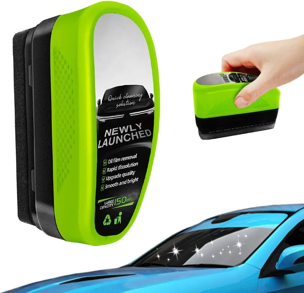 150ML Car Glass Oil Film Cleaner Brush
