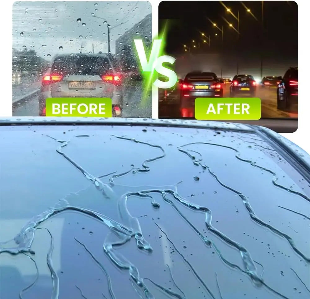 150ML Car Glass Oil Film Cleaner Brush