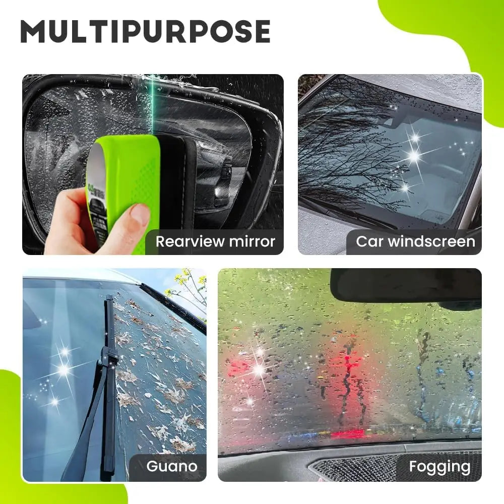 150ML Car Glass Oil Film Cleaner Brush